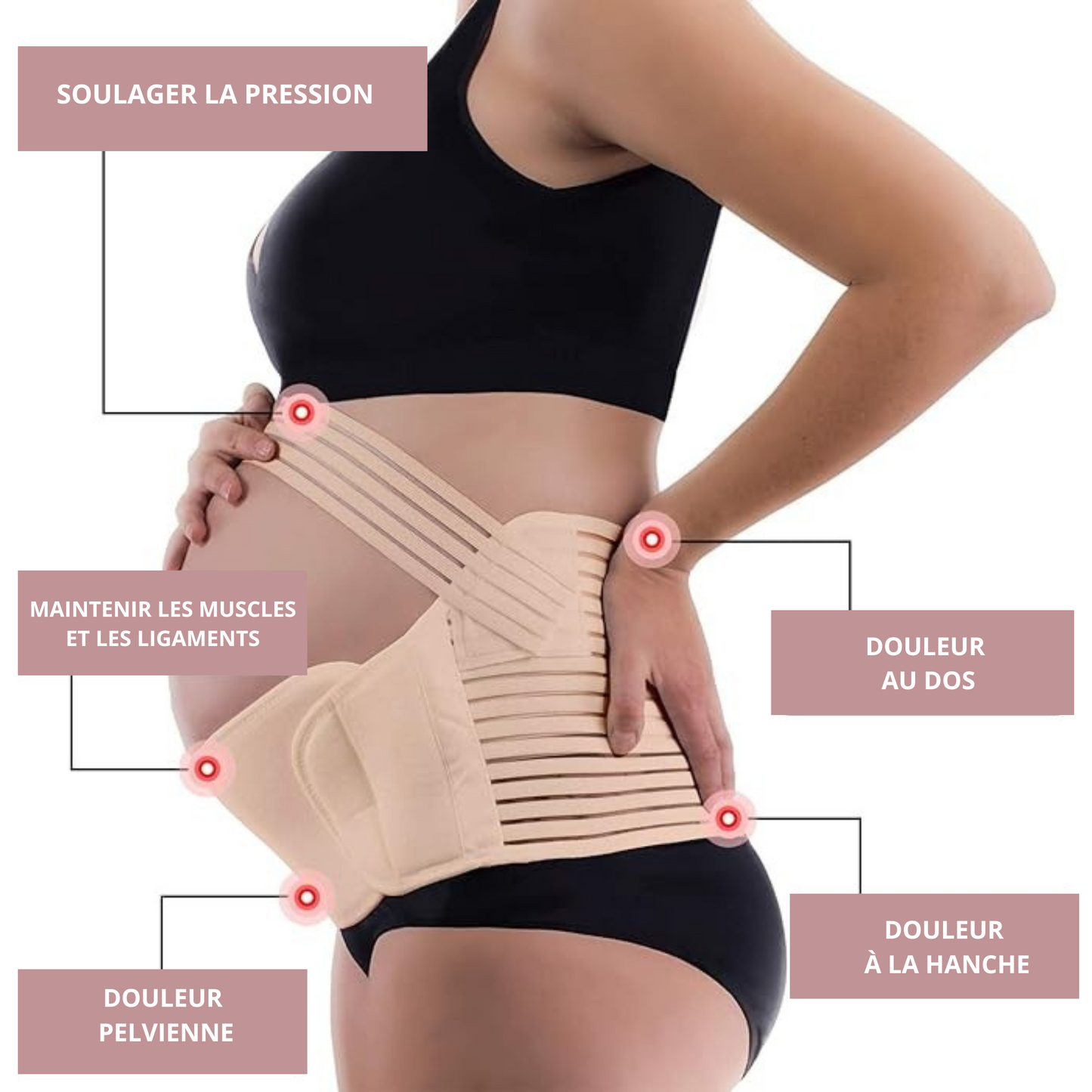 Ceinture de soutien grossesse