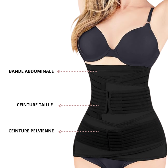 Gaine Post-Partum 3-en-1 – Récupération & Soutien Optimal